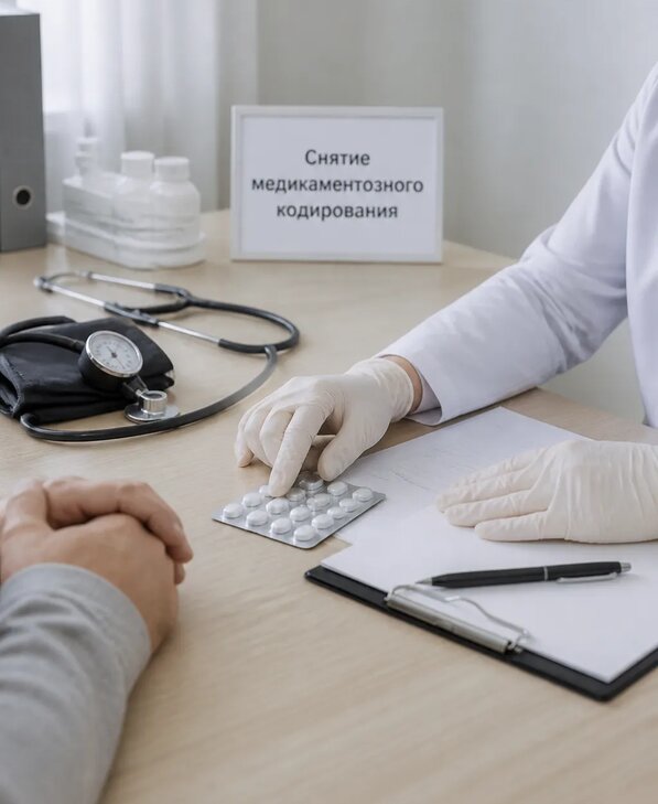 Снятие медикаментозного кодирования в Глазове от 5102 р. | Медзона